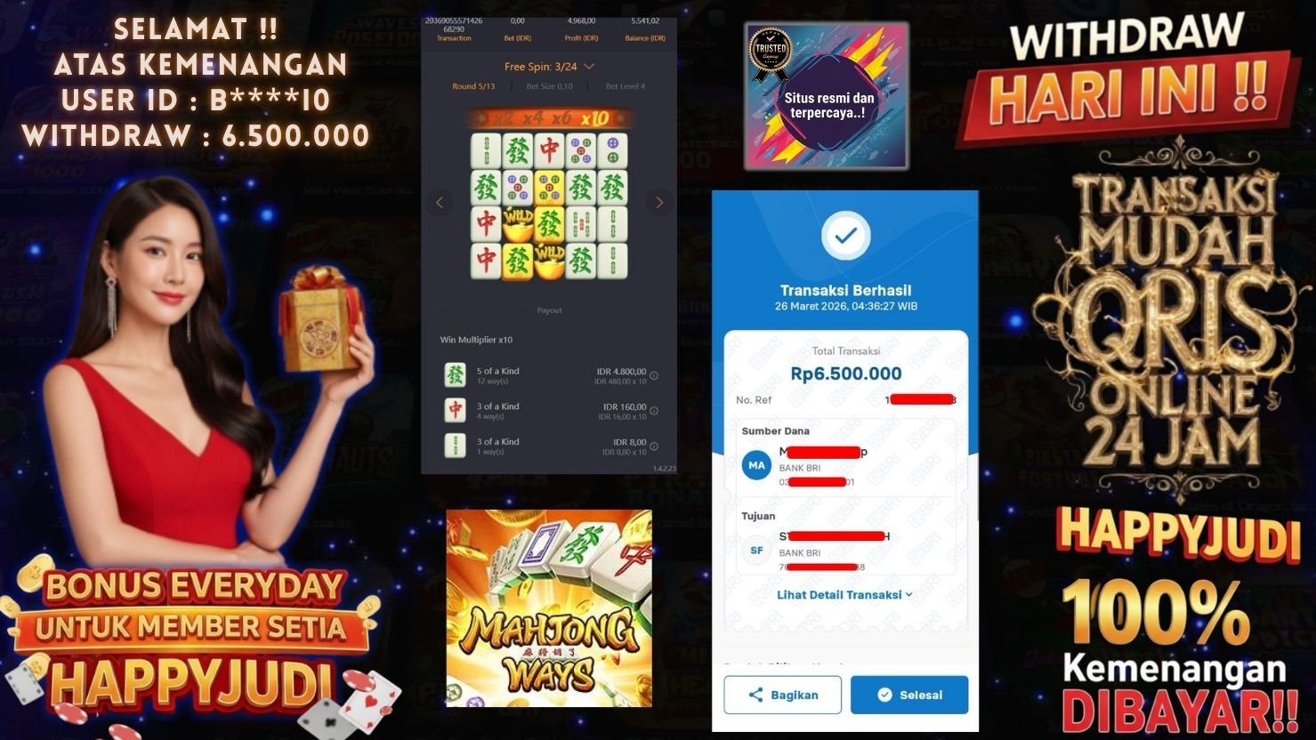 HAPPYJUDI JACKPOT SLOT MAHJONG WAYS